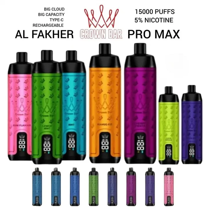 Al Fakher Crown Bar 15k Pro Max