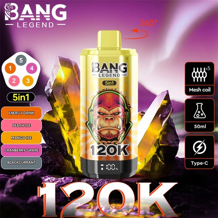Bang Legend 120k 5in1 120k Puffs factory