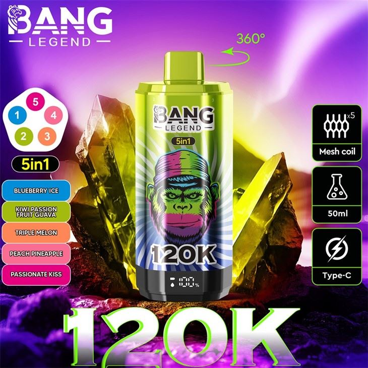 Bang Legend 120k 5in1 120k Puffs price