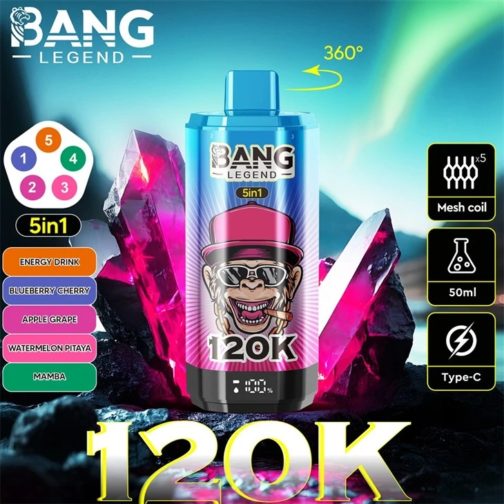 Bang Legend 120k 5in1 120k Puffs suppliers