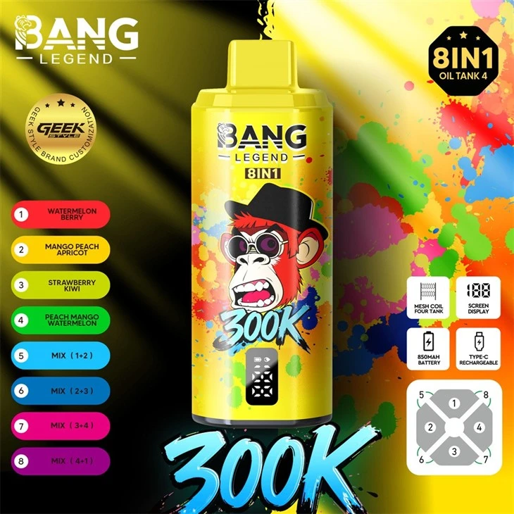 Bang Legend 300k Puffs best