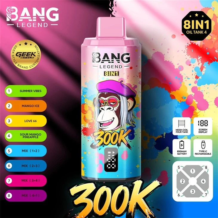 Bang Legend 300k Puffs suppliers