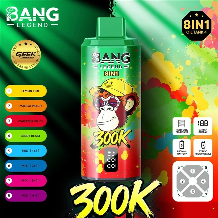 Bang Legend 300k Puffs high quality