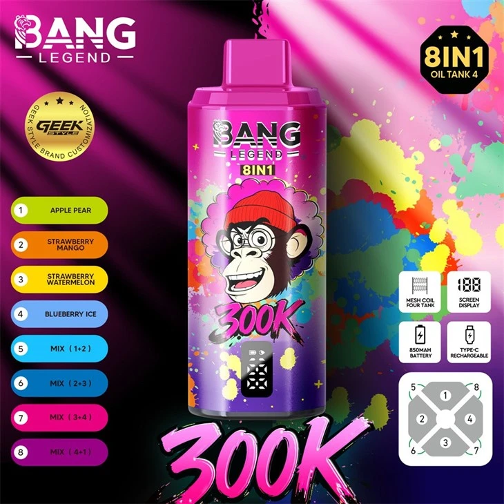 Bang Legend 300k Puffs price