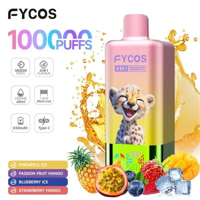 Fycos 4 в 1 100 k издува за еднократна употреба vape